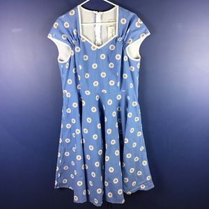 Magnolia Park Plus Size Retro Rockabilly Swing Dress